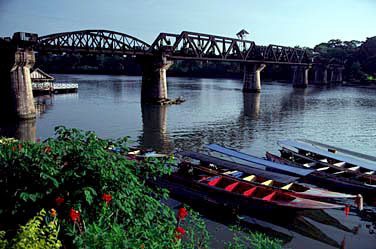 Pont de la rivière Kwai Kanchanaburi